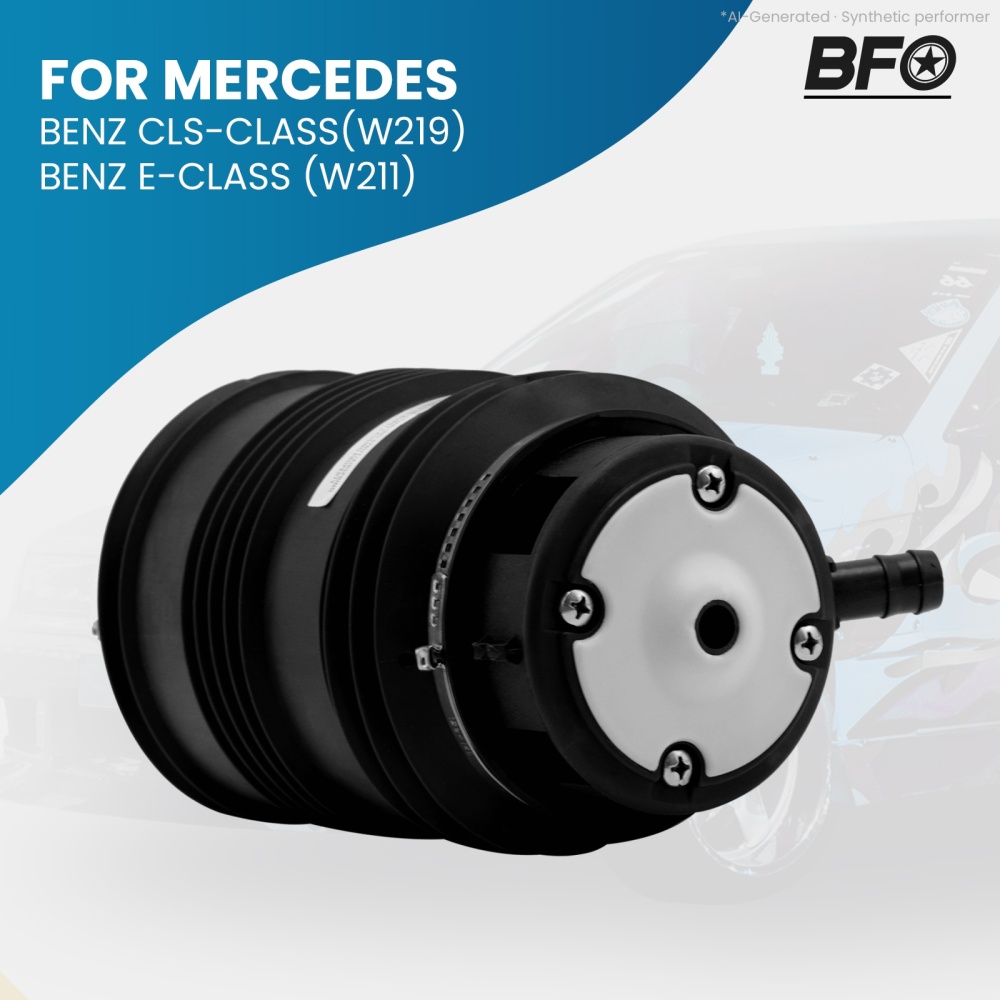 Rear Driver Side Air Suspension Bag compatible for Mercedes E-Class W211 E320 E350 E500