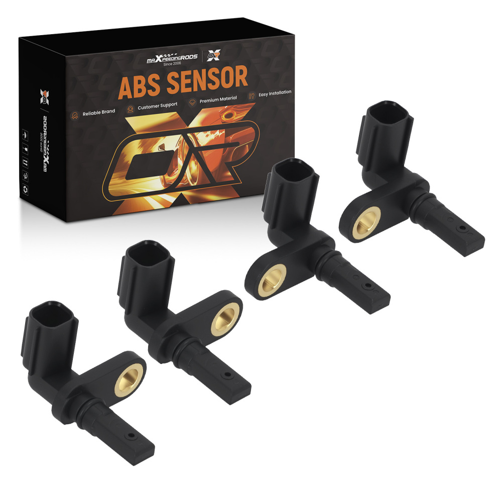 4Pcs ABS Wheel Speed Sensor FrontRear Left and Right compatible for Tundra 2007-2017