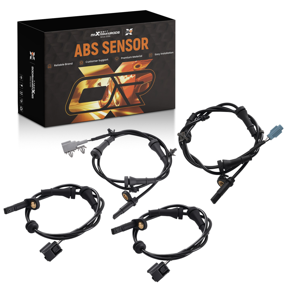4 ABS Wheel Speed Sensor Front Rear compatible for Nissan Murano 2009-2012 479101AA0A