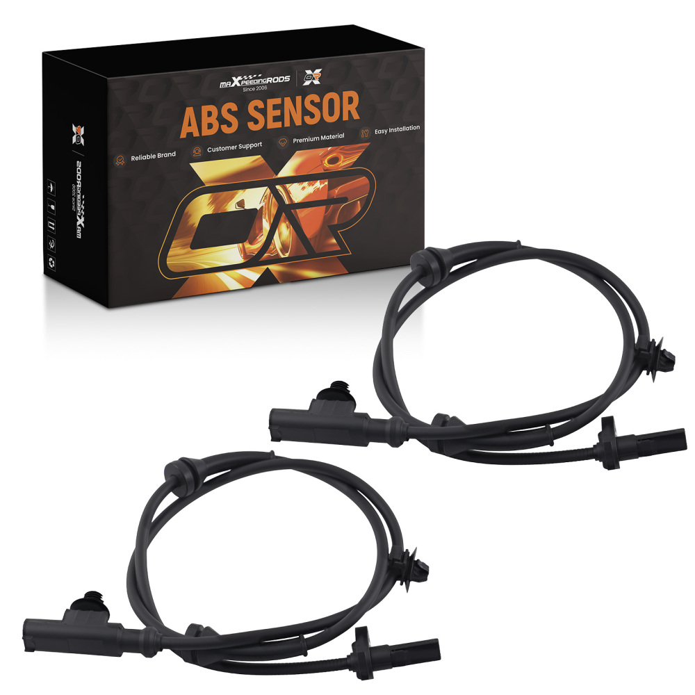 ABS Wheel Speed Sensor Set compatible for Citroen C1/Compatible for Peugeot 107 05-14 Aygo 05-12 XBS316