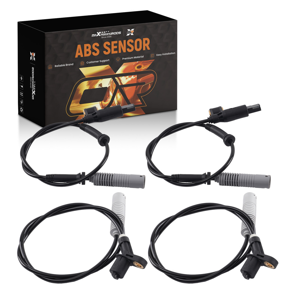 ABS Wheel Speed Sensor Front Rear Left Right compatible for BMW E36 323i 323is 328i 325i