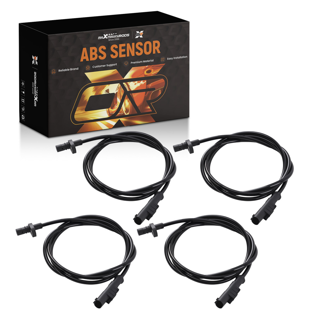 4 ABS Wheel Speed Sensors compatible for Iveco Daily IV 06-11 V 55S17 4x4 11-14 411140848