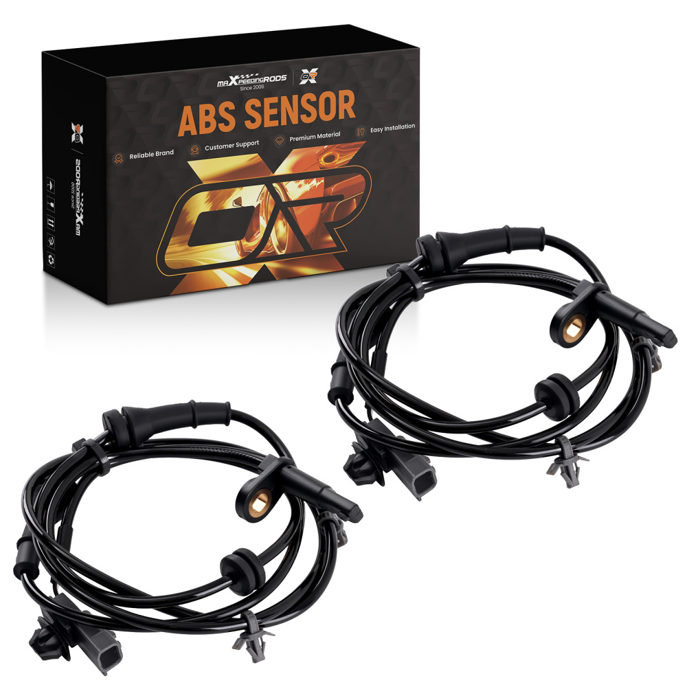 2pc Front ABS Speed Sensors compatible for Nissan Juke 1.6 DIG-T NISMO 4x4 11-2017 5S13318