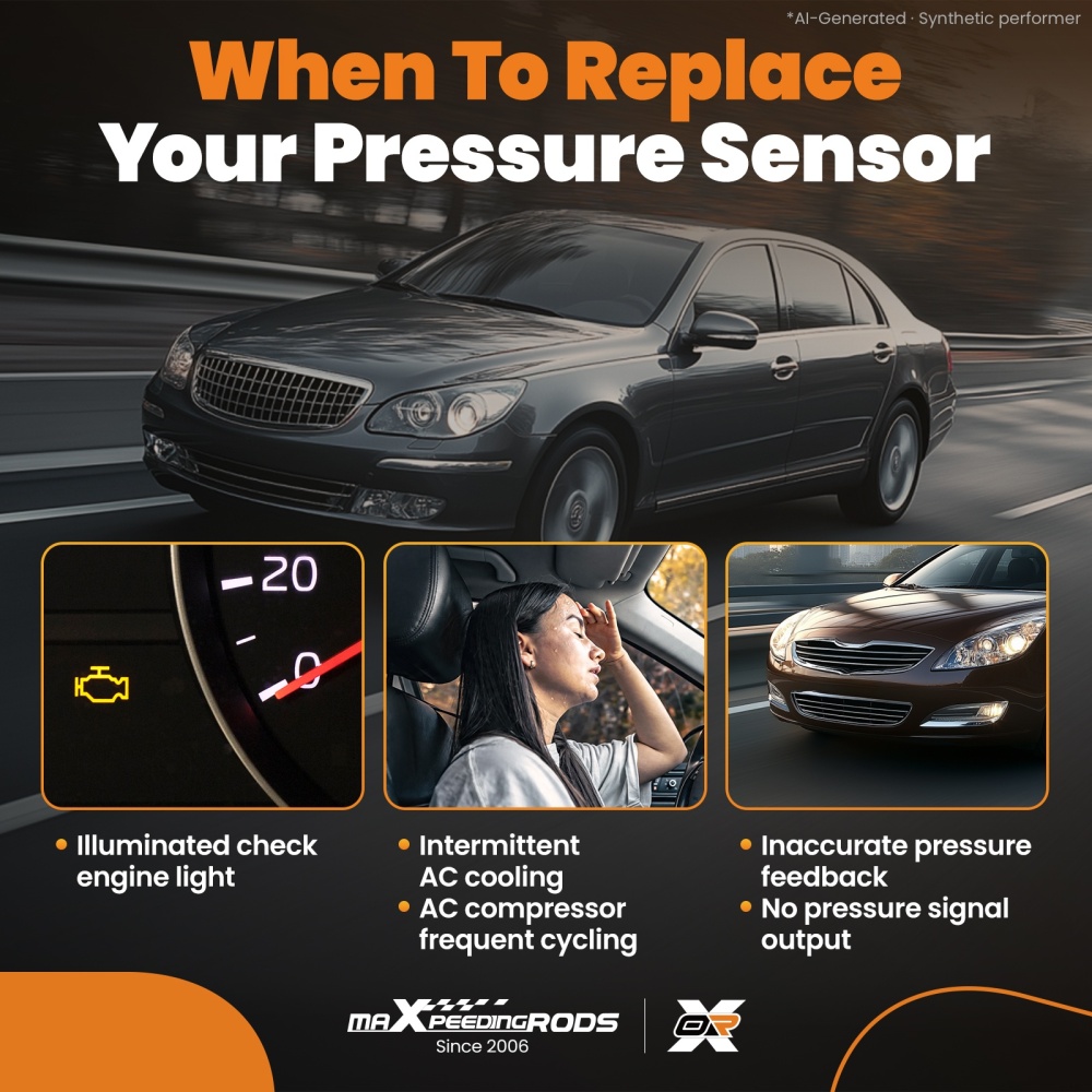 A/C Pressure Switch Sensor compatible for Ford C-Max 2.0L 13-17 BT4319D594AA HG1A19D594AA