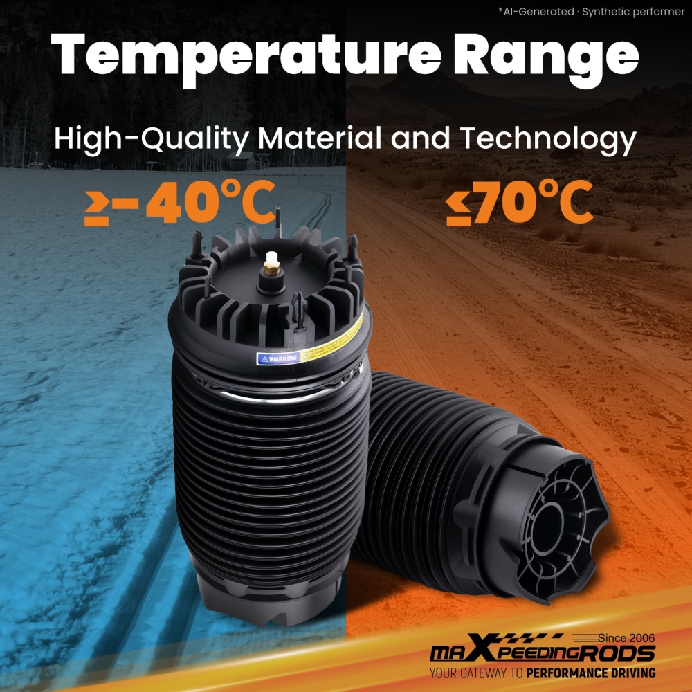 Pair Air Suspension Bag Rear Left Right compatible for Ram 1500 DT 2019-2024 68260938AA