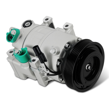 Compatible for AC A/C Compressor w/ Clutch compatible for Hyundai Sonata 2.4L 3.3L 2006 2007 2008 CO10916C