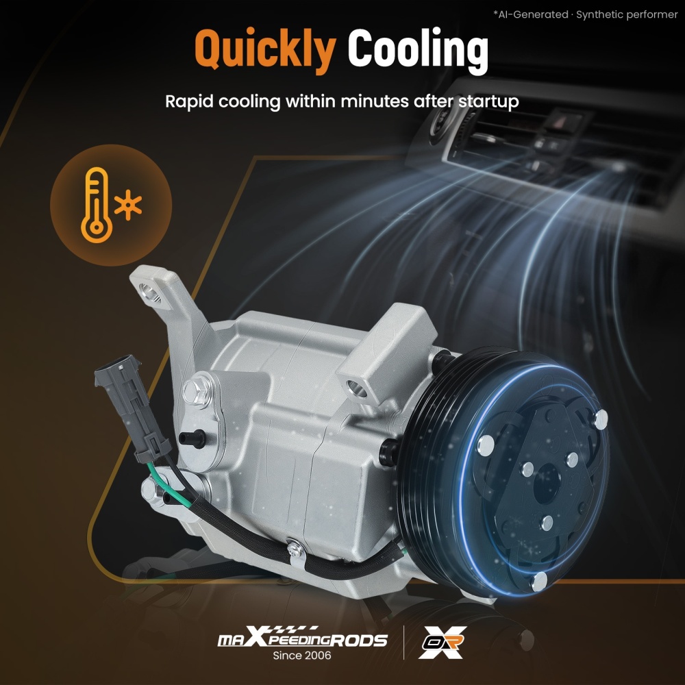 Air Conditioning Compressor compatible for Chevy  Express 1Silverado1500 25003500  CO29002C