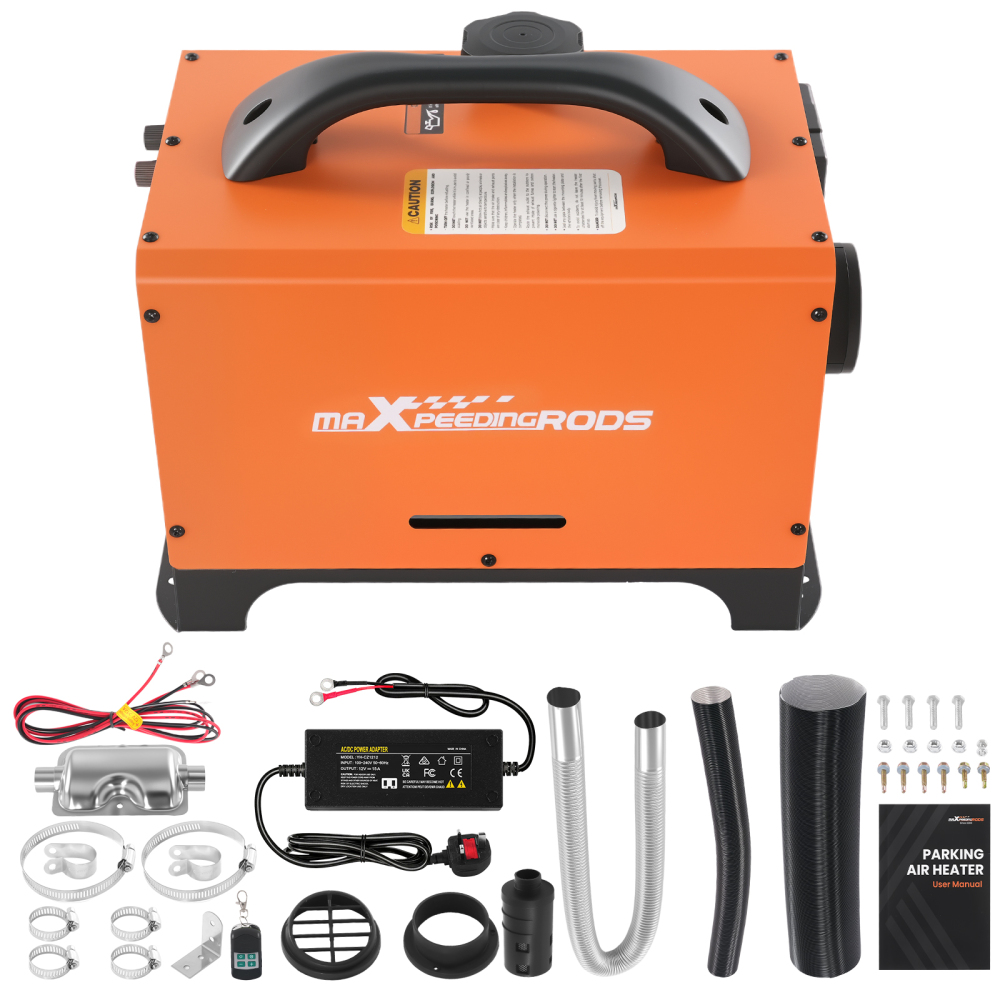 8000W 12V/24V Air diesel Heater LCD/Remote Control+ Power Adapter For Cars Boat