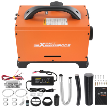 8KW Diesel Air Heater 12/24V/110-240 W/Adapter All in One for RV Truck Van