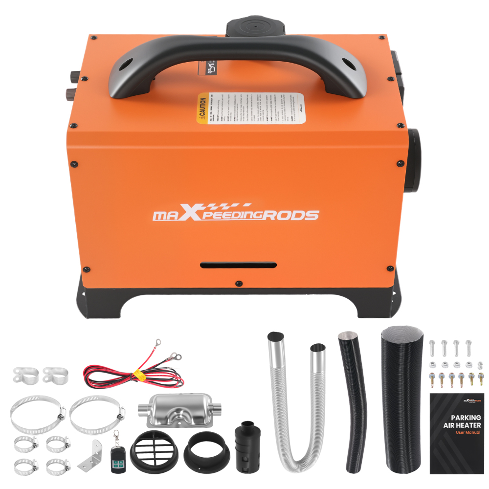 12V/24V Air Diesel Heater 8KWAll in One LCD Monitor for RV Trailer Bus Car