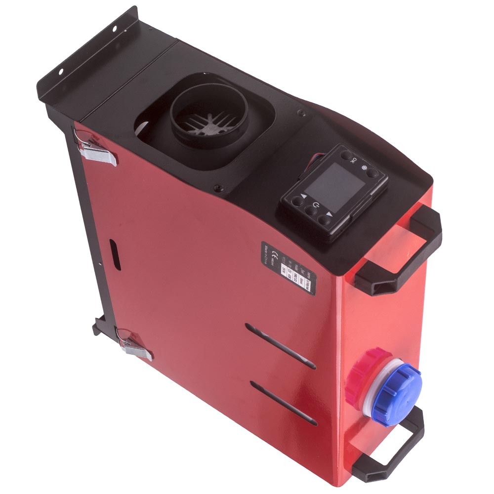 Calentador de aire diesel de 12V 2KW-5KW con monitor LCD de 1 orificio para camioneta de autobús de camión de barco