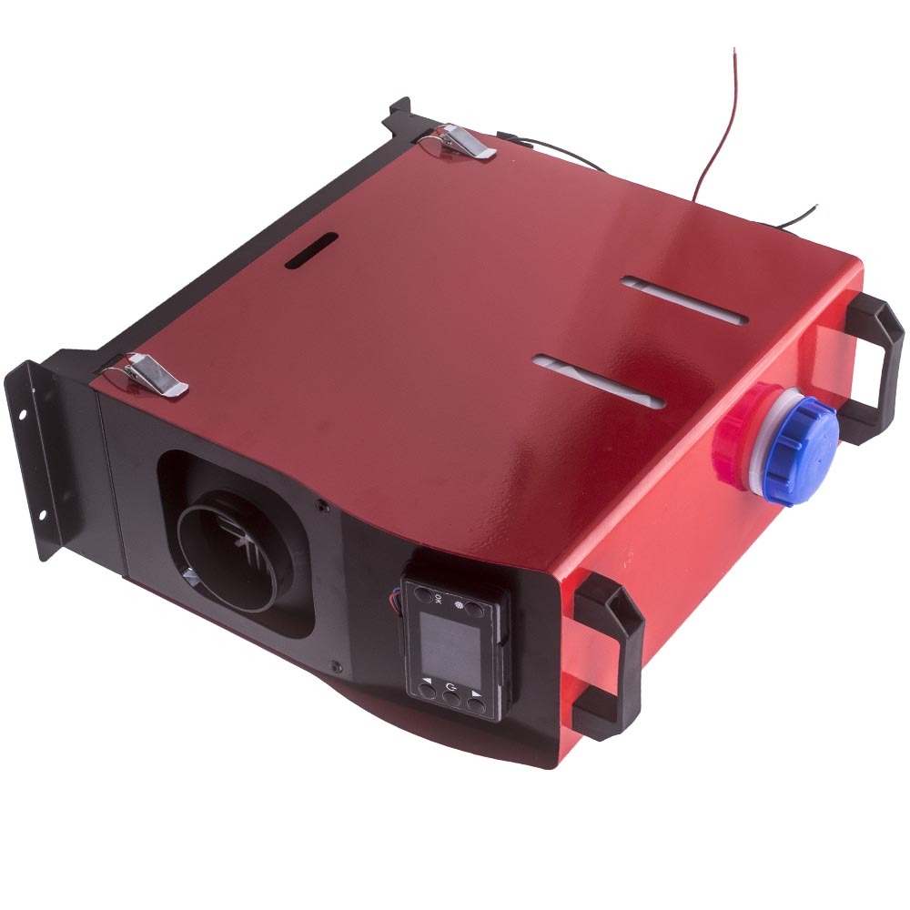 Calentador de aire diesel de 12V 2KW-5KW con monitor LCD de 1 orificio para camioneta de autobús de camión de barco