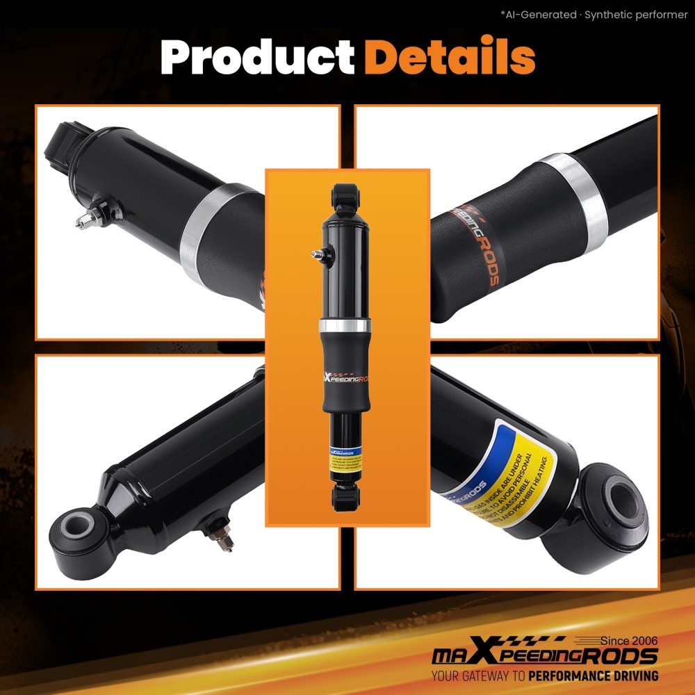 Smooth Air Suspension Rear Ride Kit compatible for Harley Touring Road King Street Glide