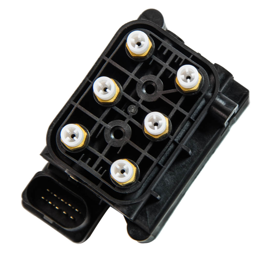 Bloque de válvulas suspensión neumática 4F0616013 compatible para Audi A6 4F2, C6 Sedán