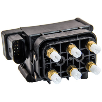 Bloque de válvulas suspensión neumática 4F0616013 compatible para Audi A6 4F2, C6 Sedán