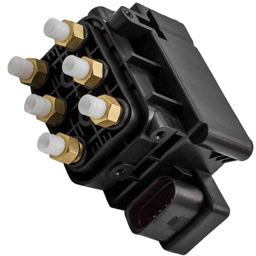 Compatible para Audi Q7 4L compatible para VW Touareg Air ride suspensión Solenoide Válvula Block 7L0698014