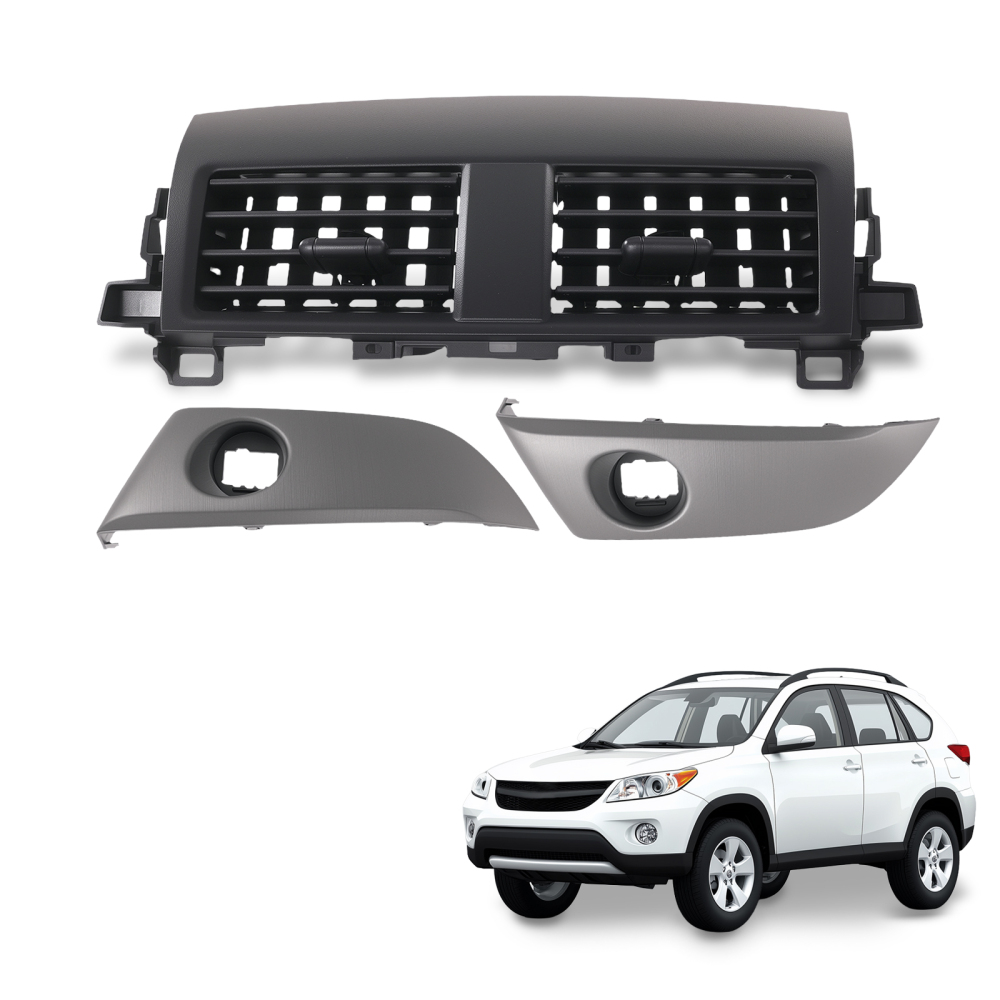 Center Dashboard A/C Trim Panel compatible for Toyota RAV4 2006-2012 55670-0R010-B0