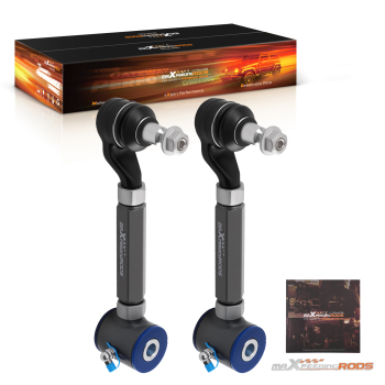 Rear Camber Arms Kit compatible for Acura TL 2004-2008 Left Right Poly Bushing Zerk Fitting