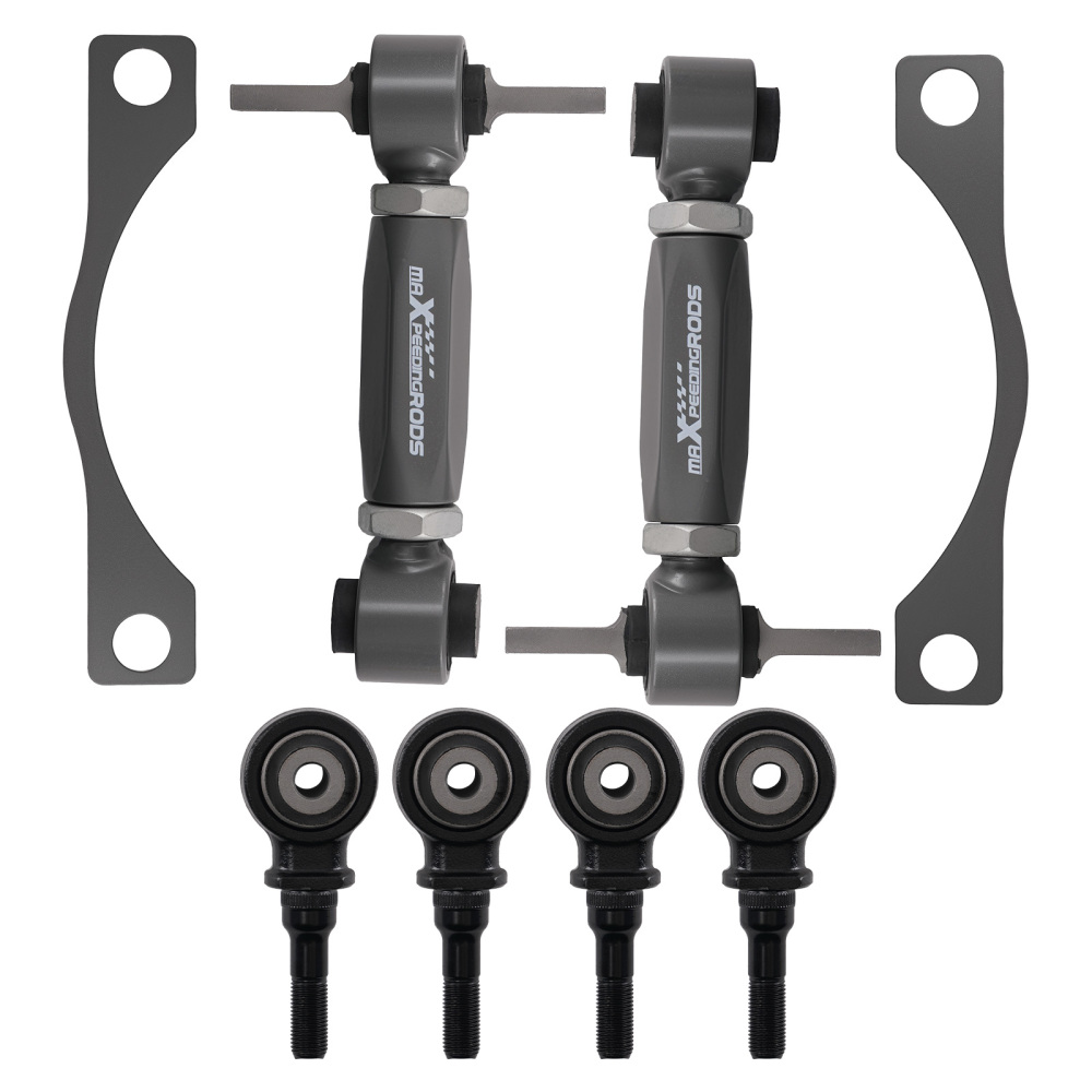 4pcs Adjustable Front Control arms Rear Camber Kit compatible for Honda Civic EG 1992-1995