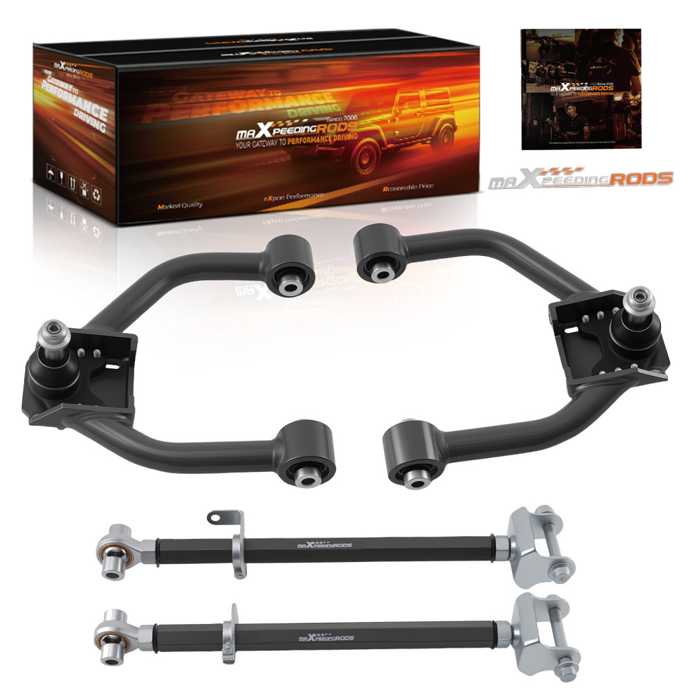 Adjustable Front & Rear Camber Control Arm Kit For 2008 2009-2012 compatible for Honda Accord