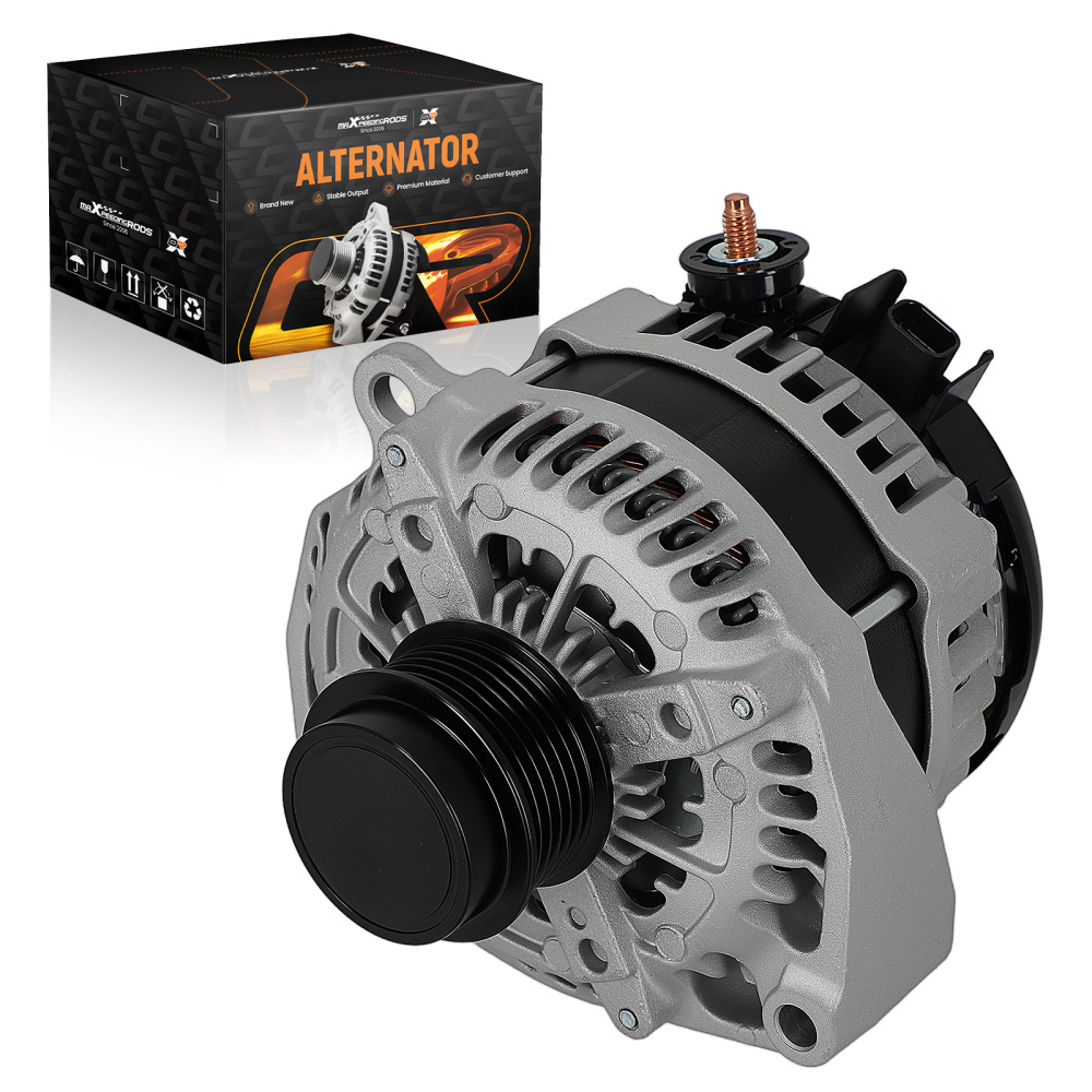 12V 170A Alternator compatible for Cadillac CTS/Chevrolet Camaro V8 6.2L 2016-18 0986UR6315