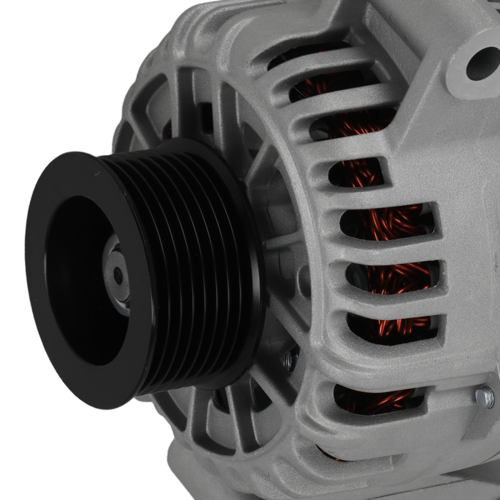 110 Amp Alternator compatible for Ford Excursion Super Duty 7.3L 2002-2003 8-Groove Pulley