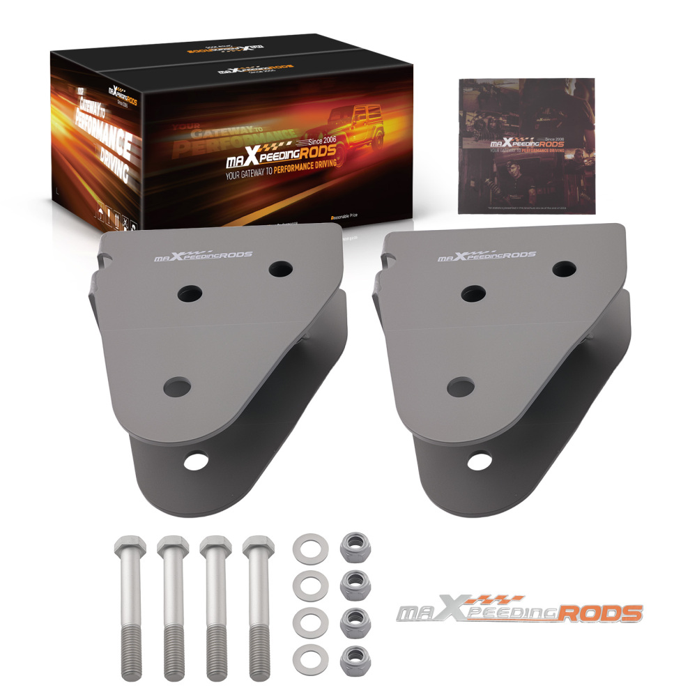 Radius Arm Drop 1-5 Extension Bracket Kit compatible for Ford F350 compatible for Super Duty 2005-16