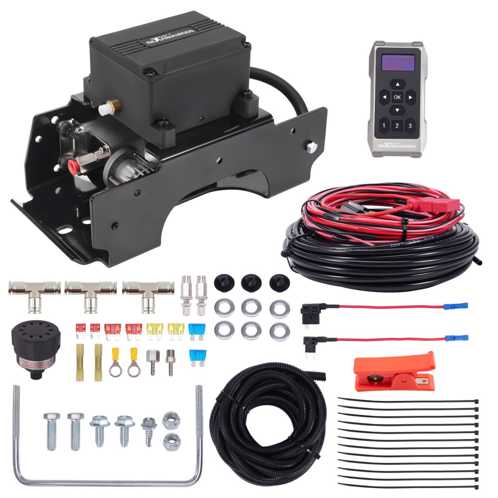 Wireless Universal Air Suspension Compressor Controller Kit compatible for Ford Toyota Van