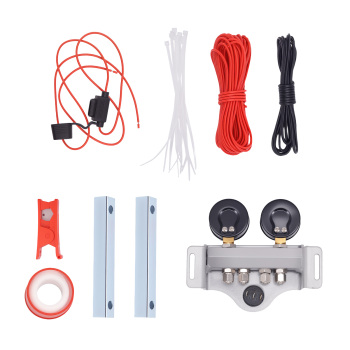Kit suspensión neumática doble compatible para manómetros compatible para Opel Movano compatible para Renault Master 2010-