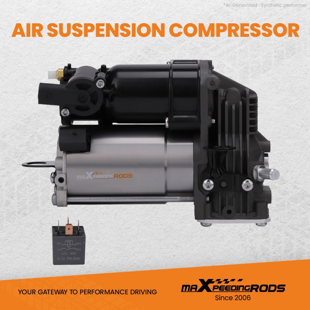 Compatible for Mercedes Benz GL550 X164 Suspension Air Compressor Pump 1643201204 2008 - 2012