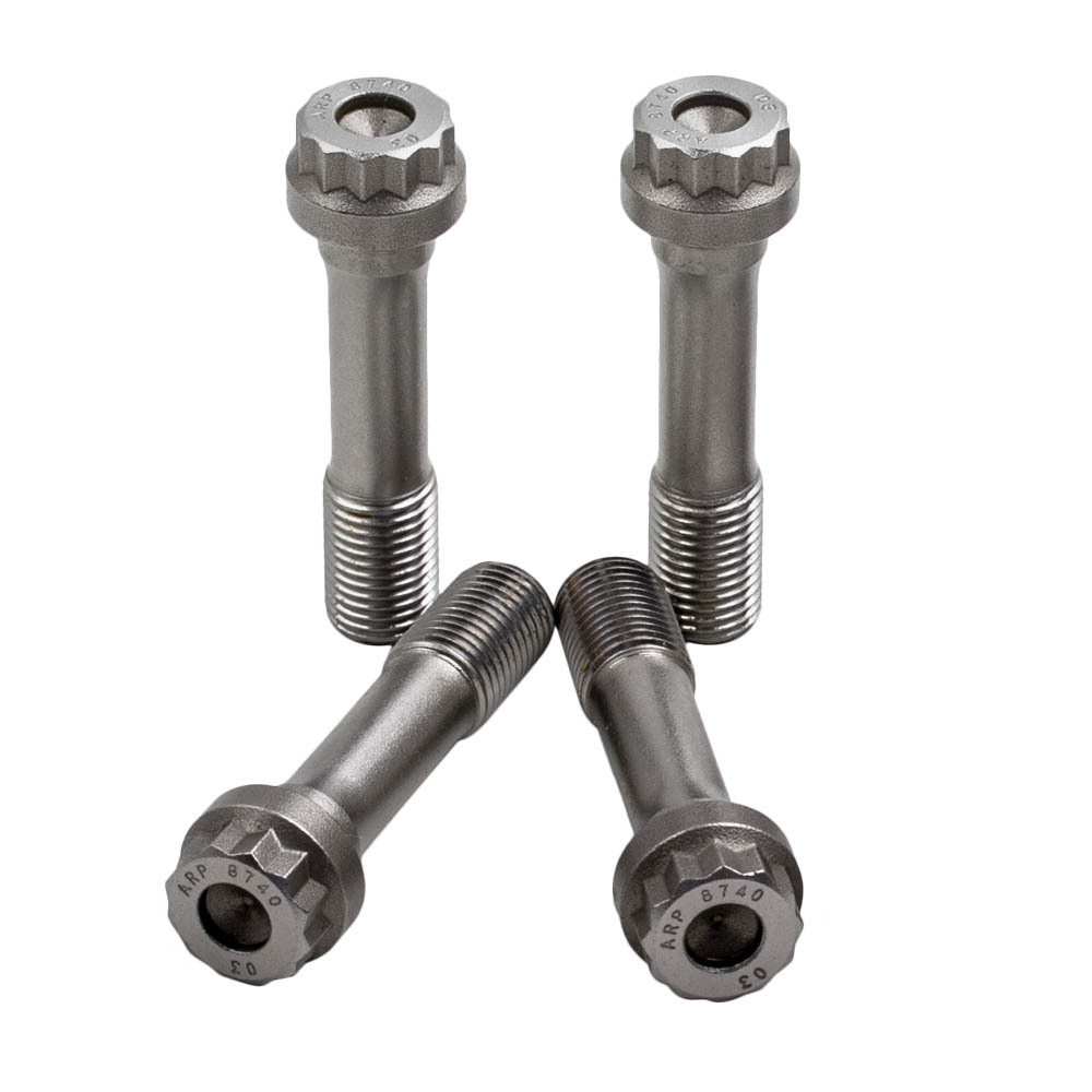 12PCS Genuino ARP Bulón APR 8740 3/8 bolts compatible para VW AUDI 6 Cylinder Engine Biela
