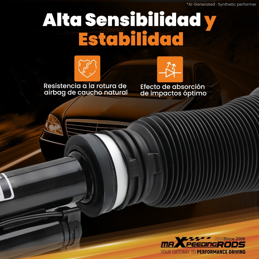 Amortiguador de aire del puntal de aire de la suspensión delantera para la plataforma de compatible para Mercedes S-Class W220