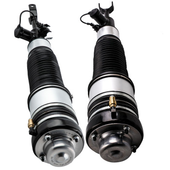 Pair Front Left Right Air Suspension Shock Air Spring Bag Strut compatible for Audi A6 S6