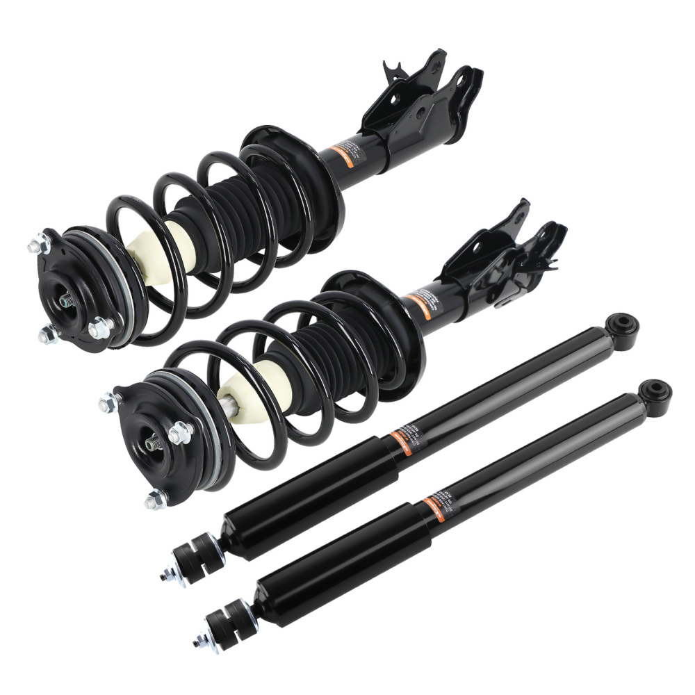Front Rear Struts Shocks Assembly For 2006-2011 compatible for Honda Civic 1.8L 1.3L DX DX-G EX