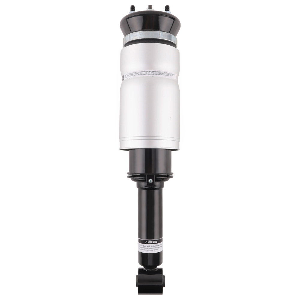 2x Front Air Suspension Shock Absorber + Compressor compatible for Land Rover LR3 LR4 05-09