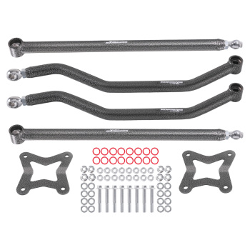 High Clearance Steel Rear Radius Arms Rods For 2014-2023 compatible for Polaris RZR XP 1000