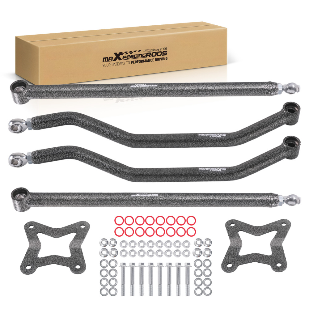 High Clearance Steel Rear Radius Arms Rods For 2014-2023 compatible for Polaris RZR XP 1000