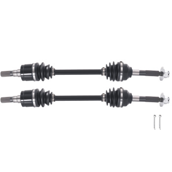 2PCs Front Driver+Passenger Side CV Axle Drive Shaft compatible for Kubota RTV900 2004-2008