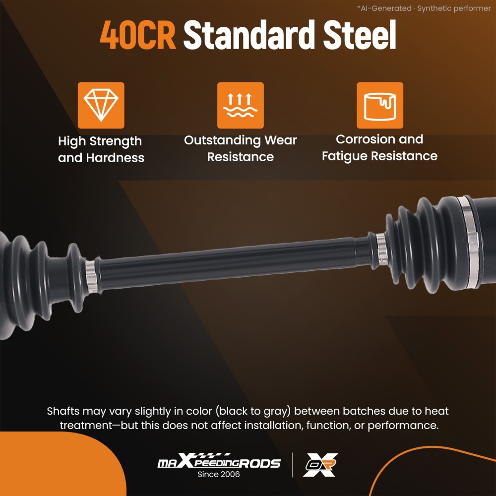 Rear LeftRight Cv Joint Axle compatible for Ranger Xp 700/800/crew 700 2007-2017 1332576