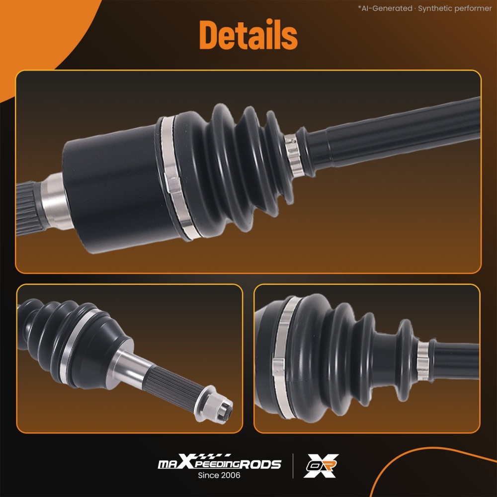 Rear LeftRight Cv Joint Axle compatible for Ranger Xp 700/800/crew 700 2007-2017 1332576
