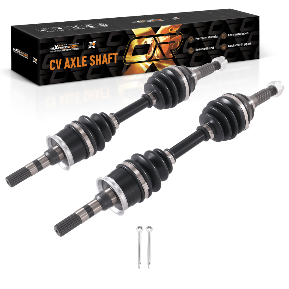 Front Left And Right CV Joint Axle compatible for Kawasaki Bayou 300 KLF300C 4X4 1989-2005