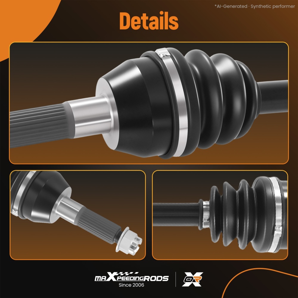 Rear Left & Right CV Axle Shaft compatible for Polaris Sportsman 700 Twin 2003-2006 1380240