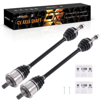Rear LeftRight CV joint drive axles compatible for Can-Am Maverick 1000R 4X4 2013-2015