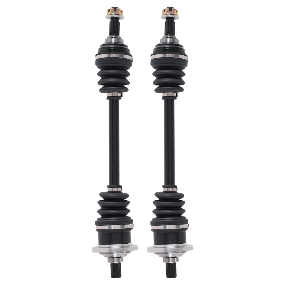 Front Rear Left Right CV Axles Drive Shaft compatible for Arctic Cat 400 TBX Auto 4x4 2004