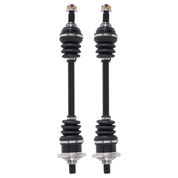 Front Rear Left Right CV Axles Drive Shaft compatible for Arctic Cat 400 TBX Auto 4x4 2004
