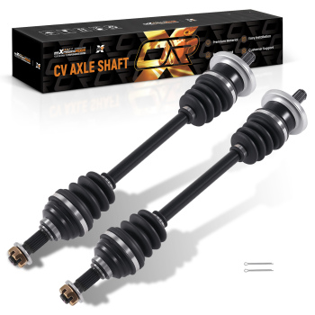Front Rear Left Right CV Axles Drive Shaft compatible for Arctic Cat 400 TBX Auto 4x4 2004