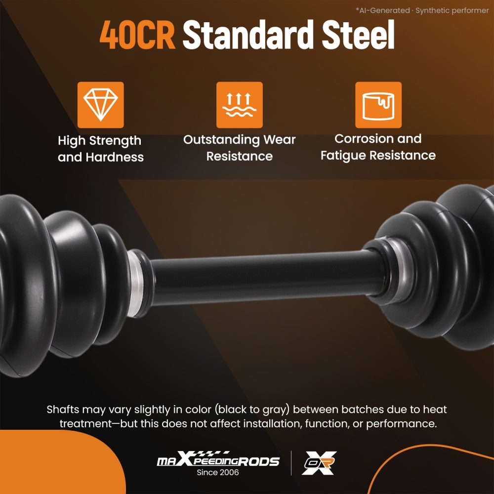 Front LeftRight CV Axles compatible for Honda Rancher420 4x4 2009-2014 44350HP7A31