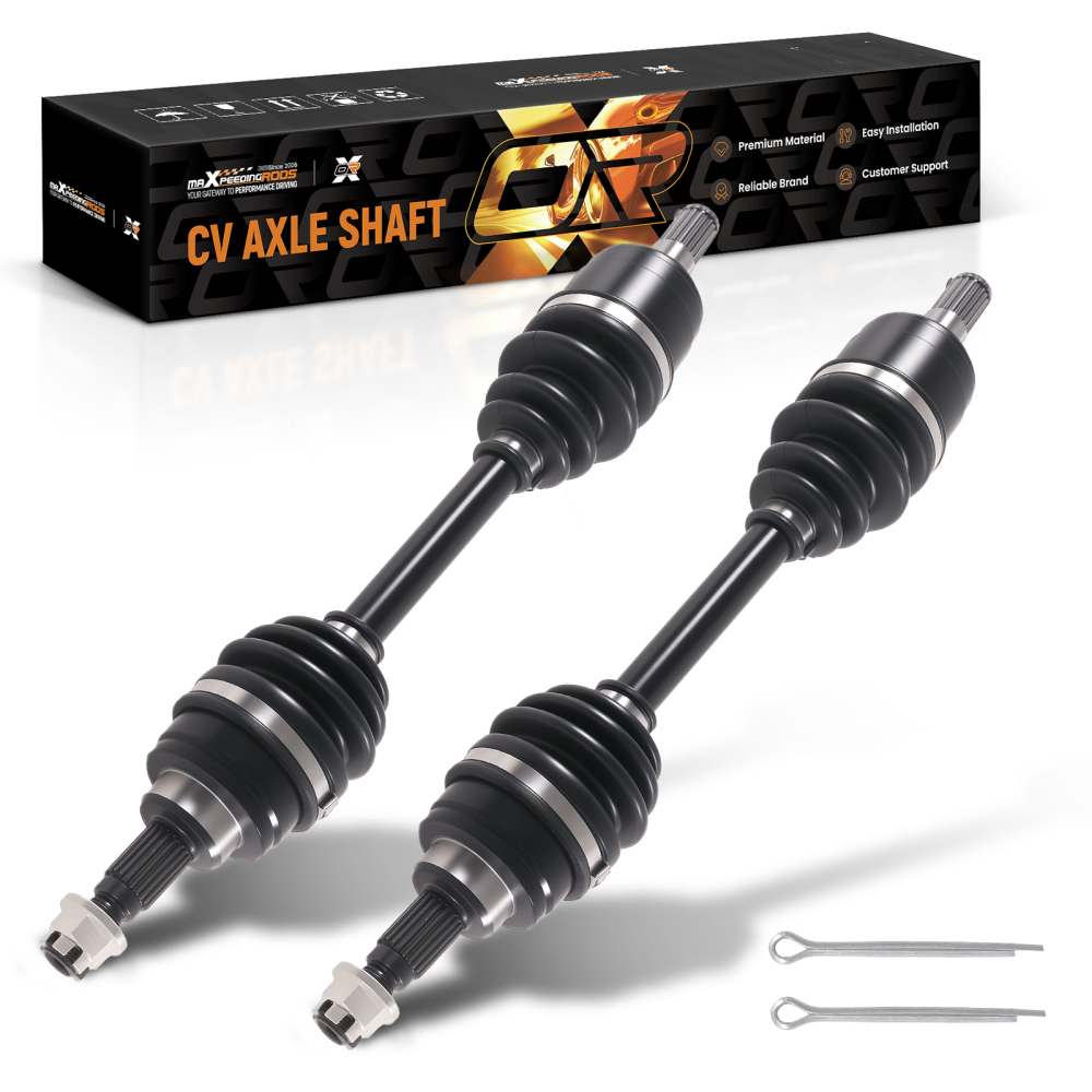 Front CV Joint Axles Set compatible for Honda Rancher 350 TRX 350 4WD 2001 2002-2005 2000