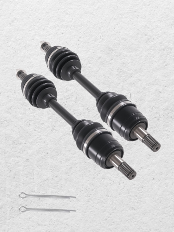 Front CV Joint Axles Set compatible for Honda Rancher 350 TRX 350 4WD 2001 2002-2005 2000