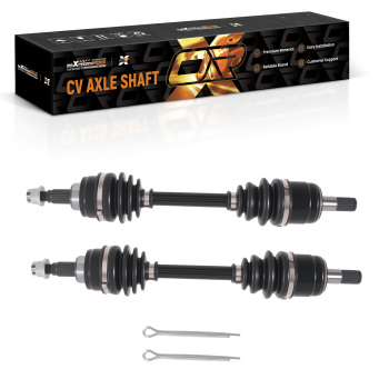 Front CV Joint Axles Set compatible for Honda Rancher 350 TRX 350 4WD 2001 2002-2005 2000